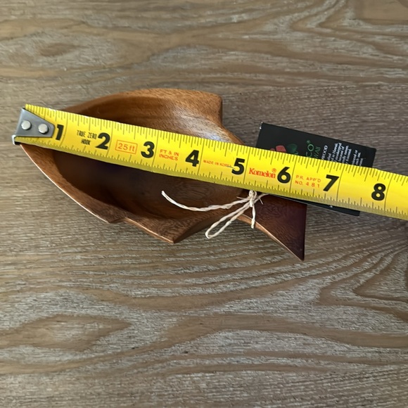 🐟 Monkeypod Hardwood Dish - Picture 5 of 7